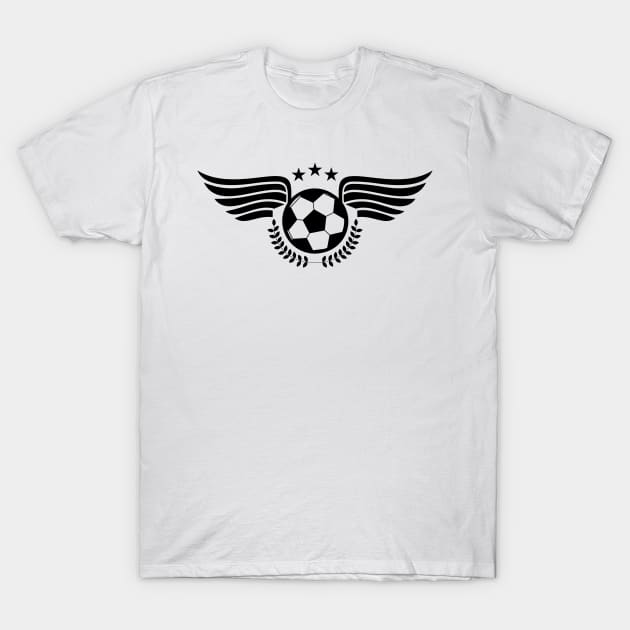 wing soccer football championship T-Shirt by asepsarifudin09